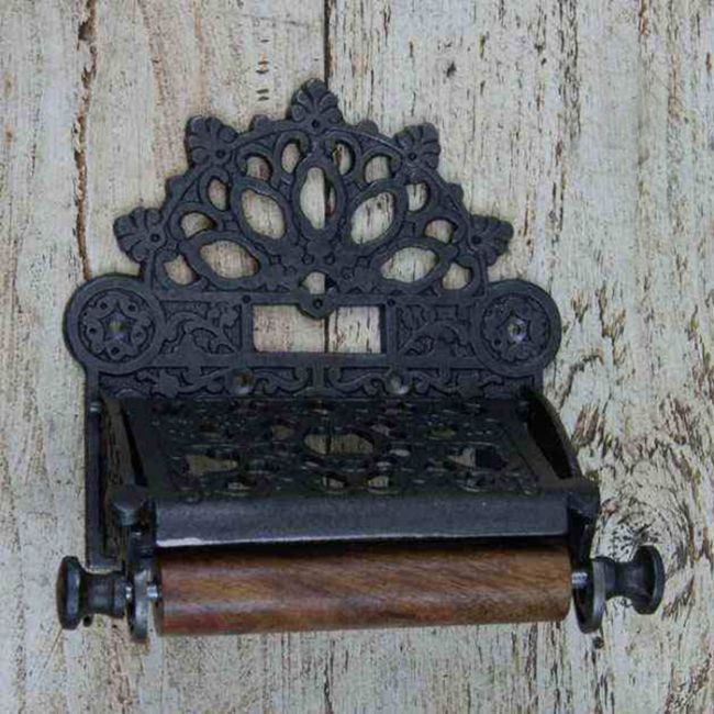 Iron Victorian Toilet Roll Holder Iron Victorian Toilet Roll Holder