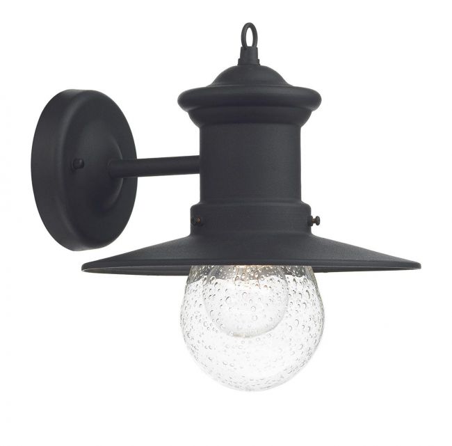 "Kelmscott Manor" Barn Wall Light in a Black Finish