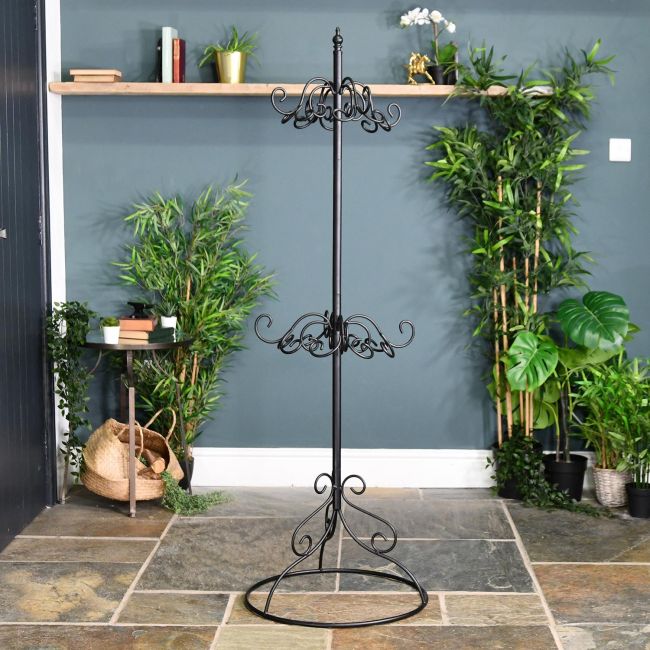 "Lady Edelthorpe" Ornate Hat & Scarf Stand "Lady Edelthorpe" Ornate Hat & Scarf Stand