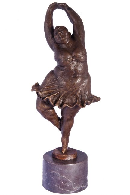 "Balleto" Cast Bronze Sculpture "Balleto" Cast Bronze Sculpture
