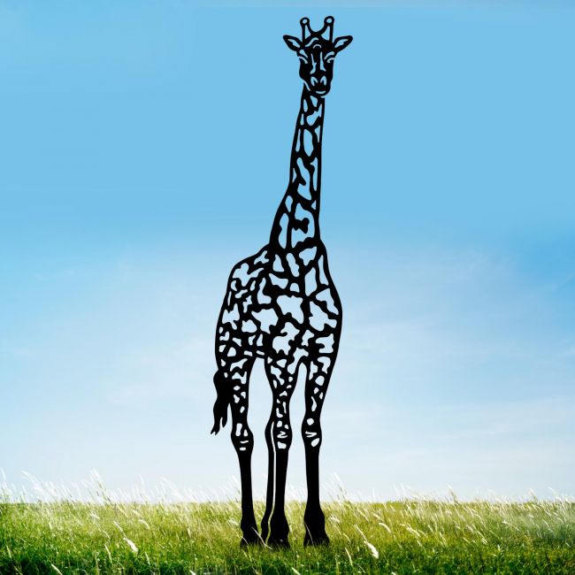 Black Giraffe Silhouette Black Giraffe Silhouette