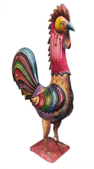 "Hockbrook Farm" Painted Rooster