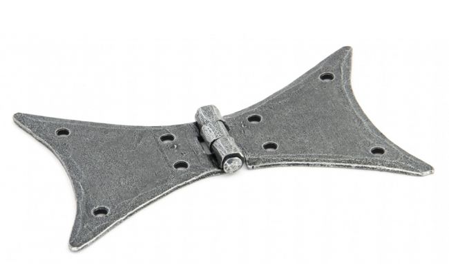 Large Pewter Butterfly Hinge Pair Large Pewter Butterfly Hinge Pair