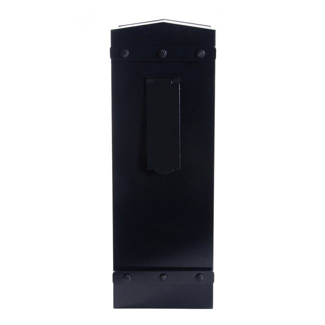 “Royal Bellman” High security, letter box for Security Gates and Fencing Finished in Black  “Royal Bellman” High security, letter box for Security Gates and Fencing Finished in Black