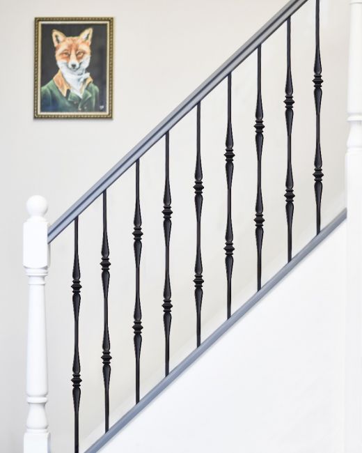 "Lowfield" Rake Spindles in Situ 