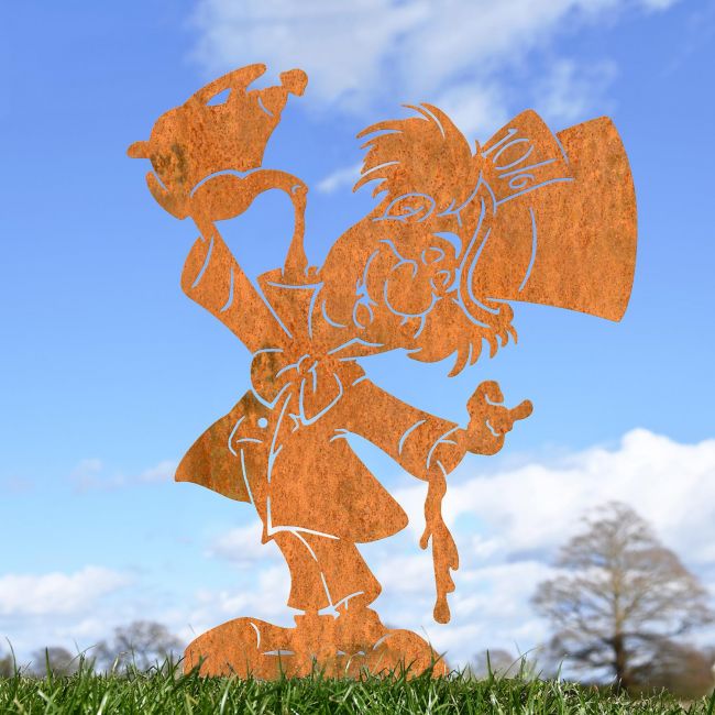 "Mad Hatter" Silhouette in Situ "Mad Hatter" Silhouette in Situ