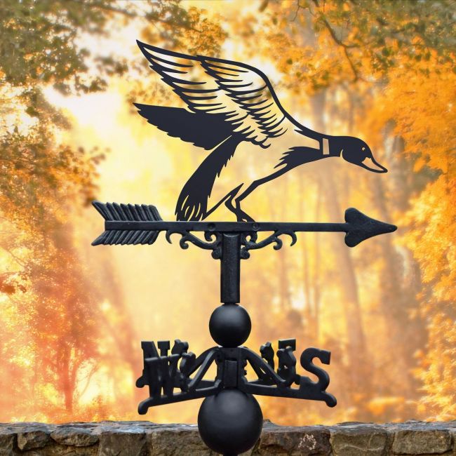Weathervane with Mallard Design Weathervane with Mallard Design