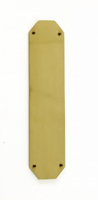 "Bellmont Hall" Polished Brass Edwardian Finger Plate and Door Plate "Bellmont Hall" Polished Brass Edwardian Finger Plate and Door Plate