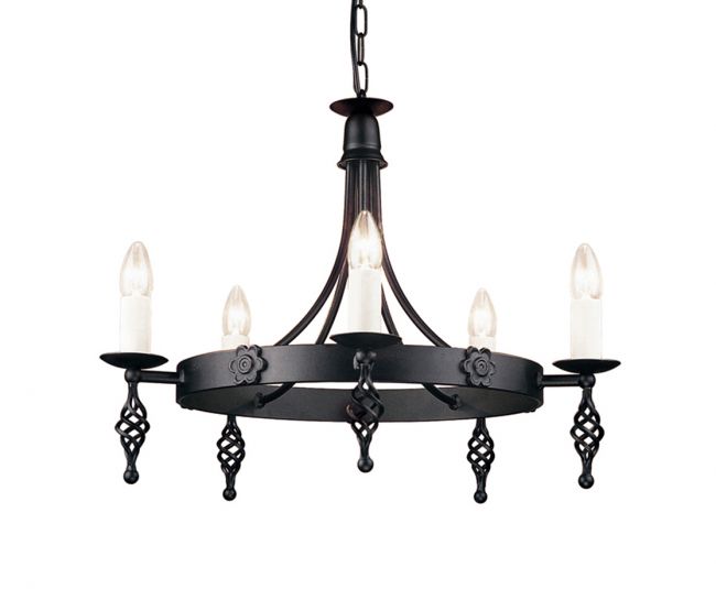 "Beckacre" Medieval Blacksmith Style Hanging Light "Beckacre" Medieval Blacksmith Style Hanging Light