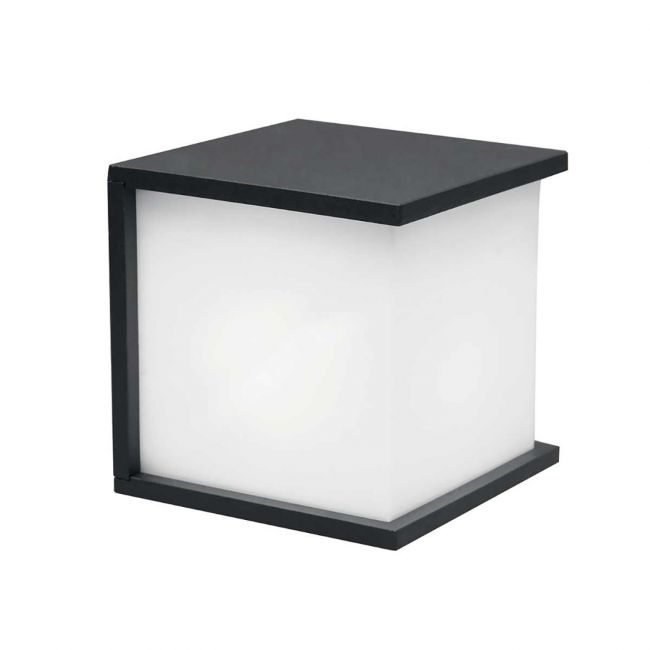 Modern "Square Top" Flush Wall Light Fitting - 17cm Modern "Square Top" Flush Wall Light Fitting - 17cm