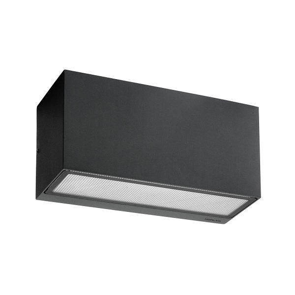 Modern "Elliptical" Up/Down Outdoor Wall Light Modern "Elliptical" Up/Down Outdoor Wall Light