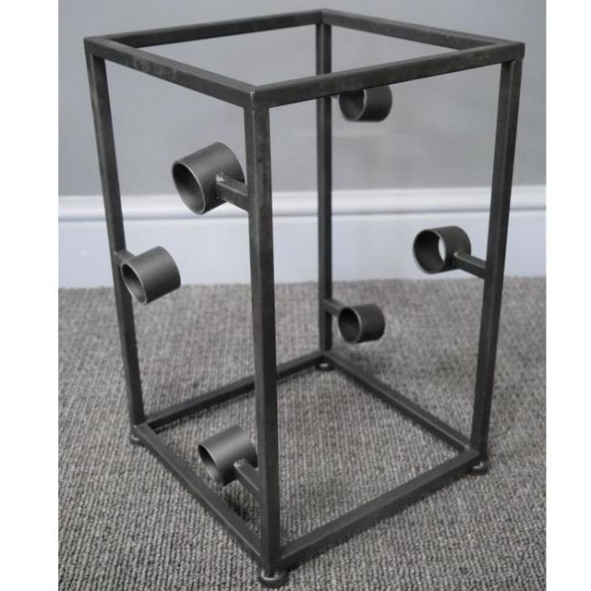 Modern & Industrial Cube Wine Rack Modern & Industrial Cube Wine Rack