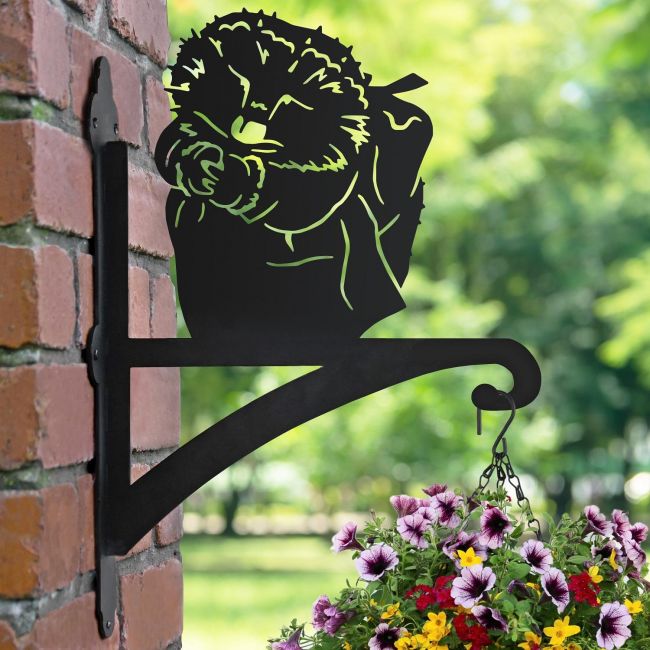 Mrs Hedgehog Basket Bracket in Situ Mrs Hedgehog Basket Bracket in Situ