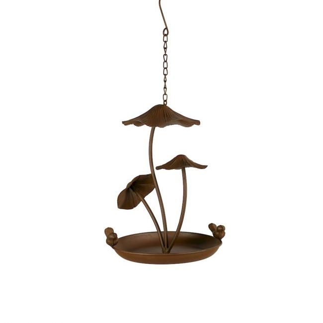 Mushroom Hanging Bird Feeder