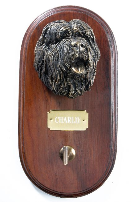 Old English Sheepdog Dog Lead Holder Old English Sheepdog Dog Lead Holder