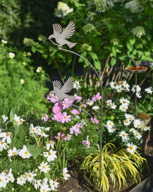 Pair of Robins Decorative Garden Stake Pair of Robins Decorative Garden Stake