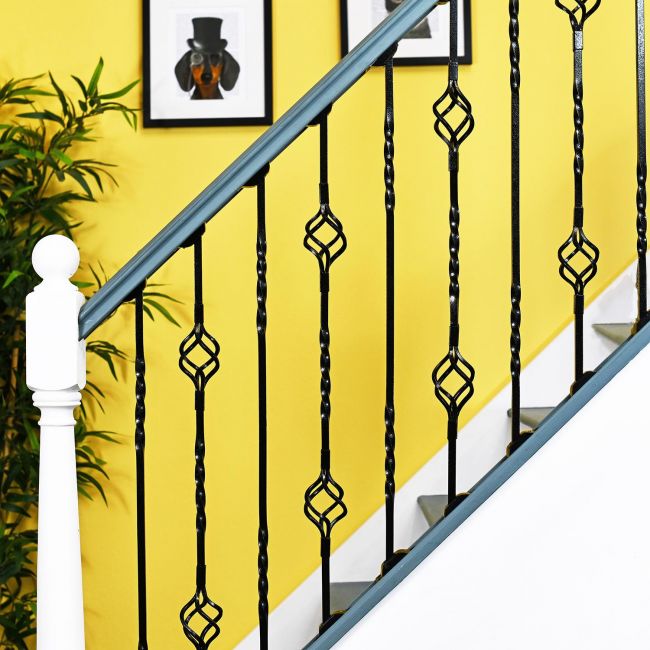 "Cavendish" Set of 2 Alternating Stair Spindles "Cavendish" Set of 2 Alternating Stair Spindles