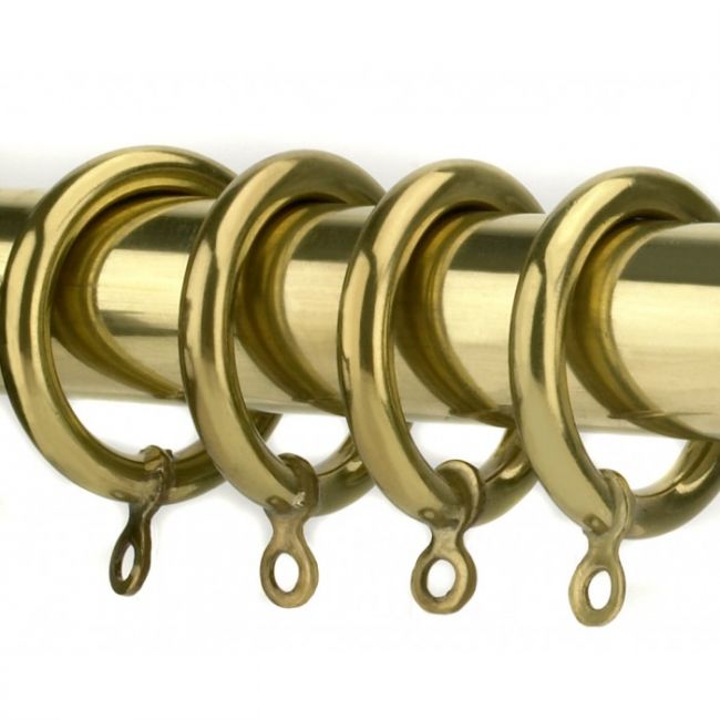 Curtain Rings - Plain Brass Curtain Rings - Plain Brass