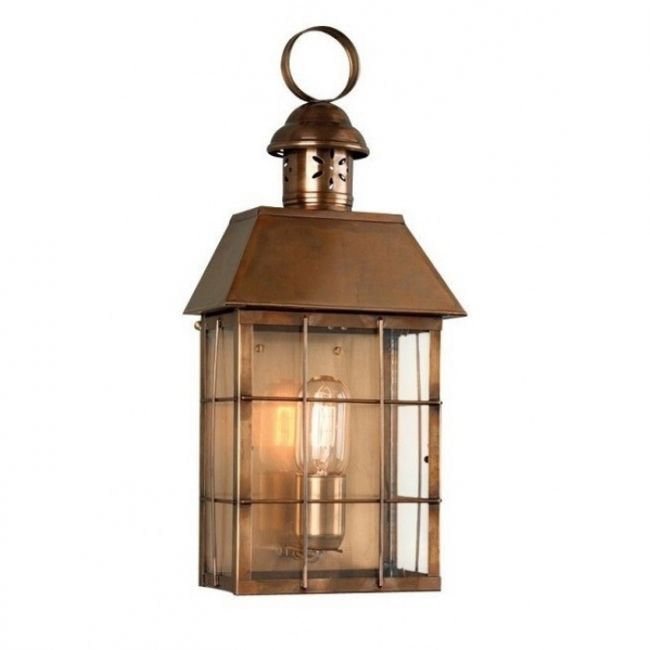 “Tawsden Cove” Search Light Wall Lantern in Antique Brass “Tawsden Cove” Search Light Wall Lantern in Antique Brass