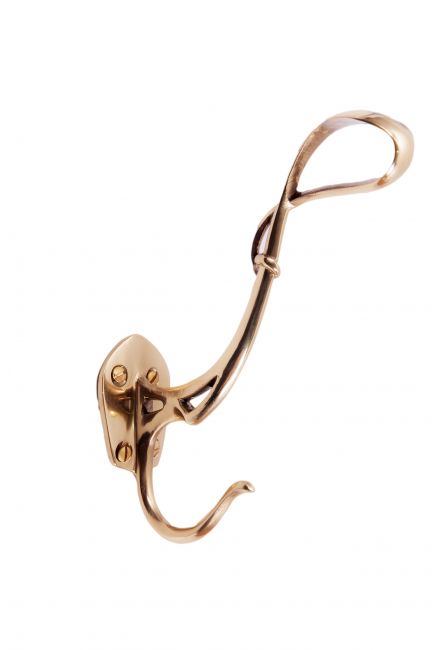 "Parlehurst Ribbontwist" Ribbon Design Coat Hook "Parlehurst Ribbontwist" Ribbon Design Coat Hook