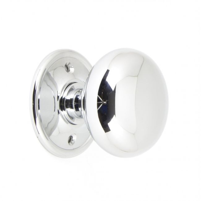 Polished Chrome Mushroom Door Knob Polished Chrome Mushroom Door Knob