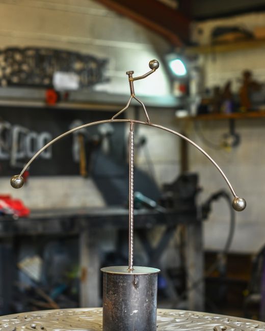 Recycled Metal "Balance" Sculpture Recycled Metal "Balance" Sculpture