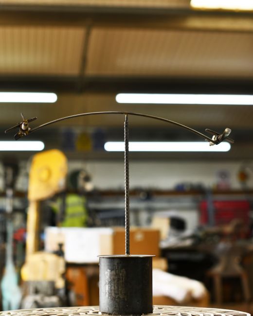 Recycled Metal "Formation Flying" Sculpture Recycled Metal "Formation Flying" Sculpture