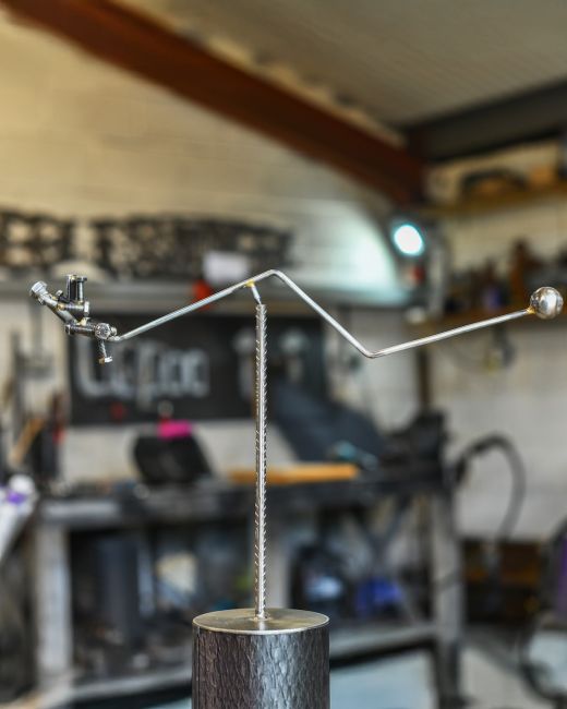 Recycled Metal "Reader at Rest" Sculpture Recycled Metal "Reader at Rest" Sculpture