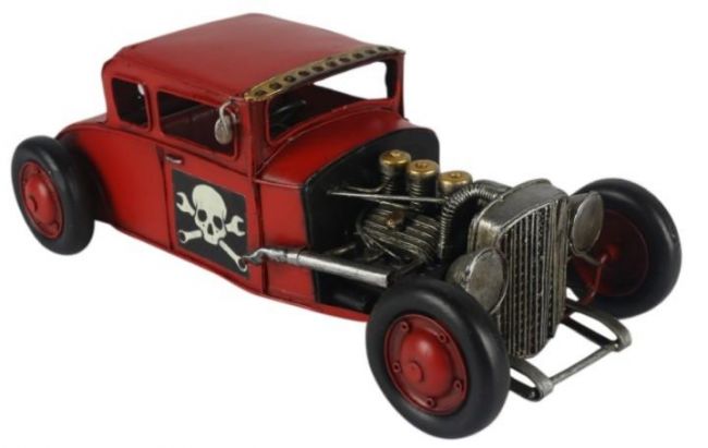 Red Hot Rod Car Replica Ornament Red Hot Rod Car Replica Ornament