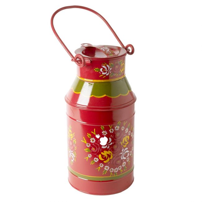 Red Milk Churn Narrow Boat Planter Red Milk Churn Narrow Boat Planter