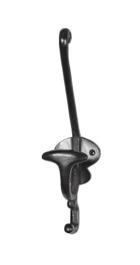 "Trois" Black Hat and coat hook single 3 prong "Trois" Black Hat and coat hook single 3 prong