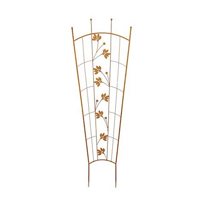 Rustic Flower Fan Garden Trellis - 1.2m Rustic Flower Fan Garden Trellis - 1.2m