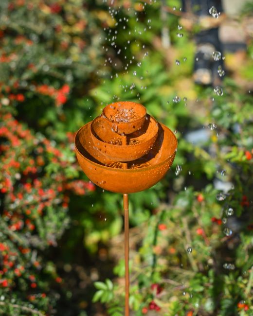 Rustic Rain Catcher Fountain Rustic Rain Catcher Fountain