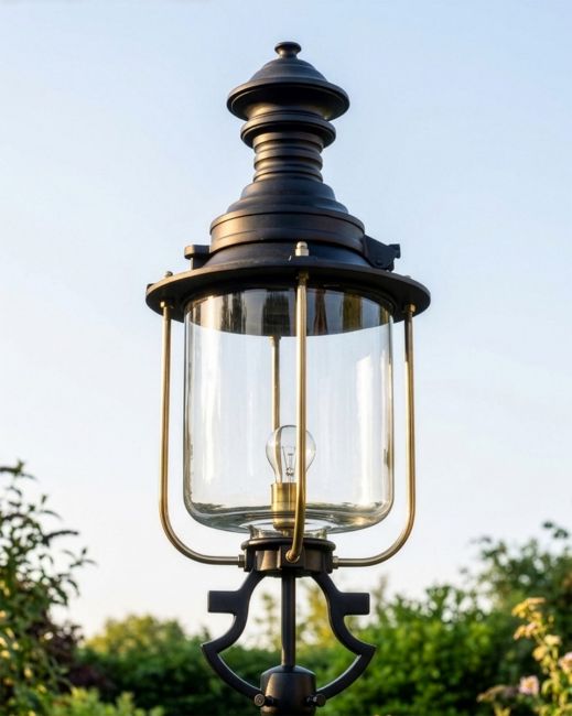 Black Belgravia Lantern 83cm Digital Illustration Black Belgravia Lantern 83cm Digital Illustration