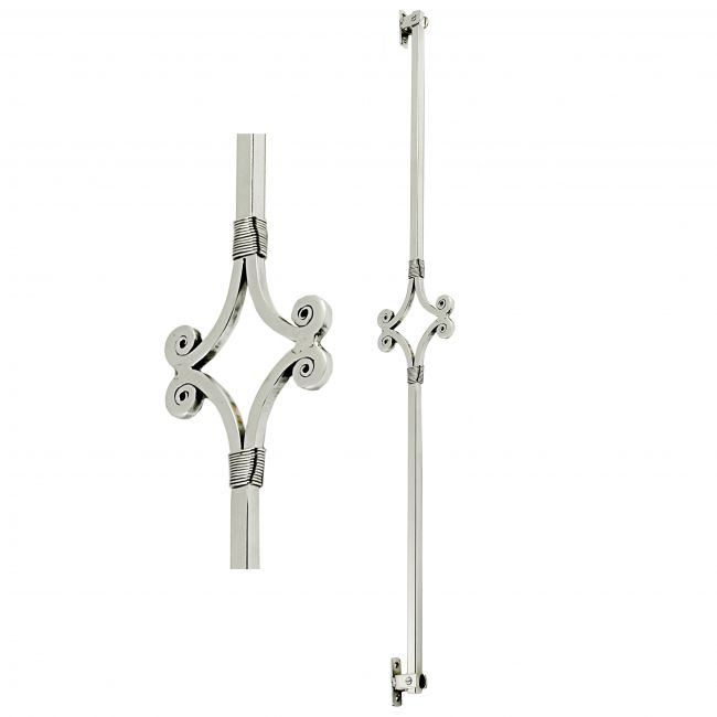 "Allegro" Deluxe Swirl Stair Spindle "Allegro" Deluxe Swirl Stair Spindle