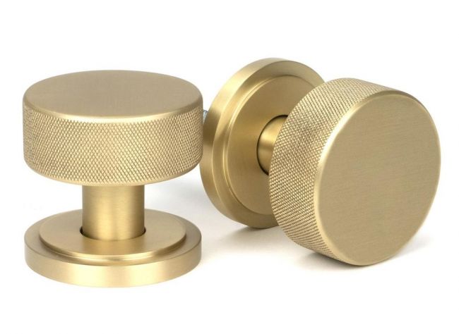 Diamond Bathroom Thumb Lock in a Beeswax Finish Diamond Bathroom Thumb Lock in a Beeswax Finish