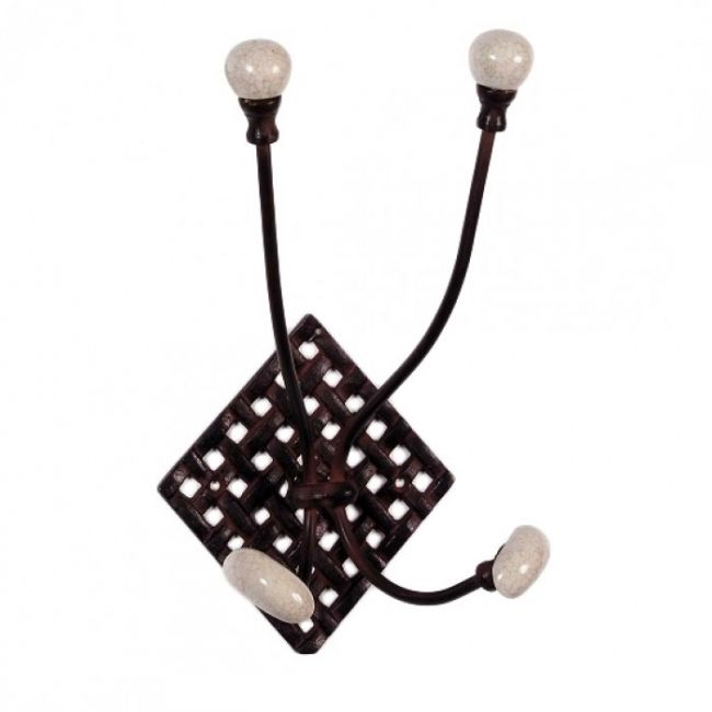 4 Prong hat and coat hook diamond back plate 4 Prong hat and coat hook diamond back plate