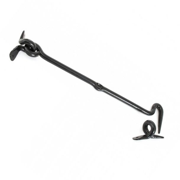 12" Black Cabin hook 12" Black Cabin hook