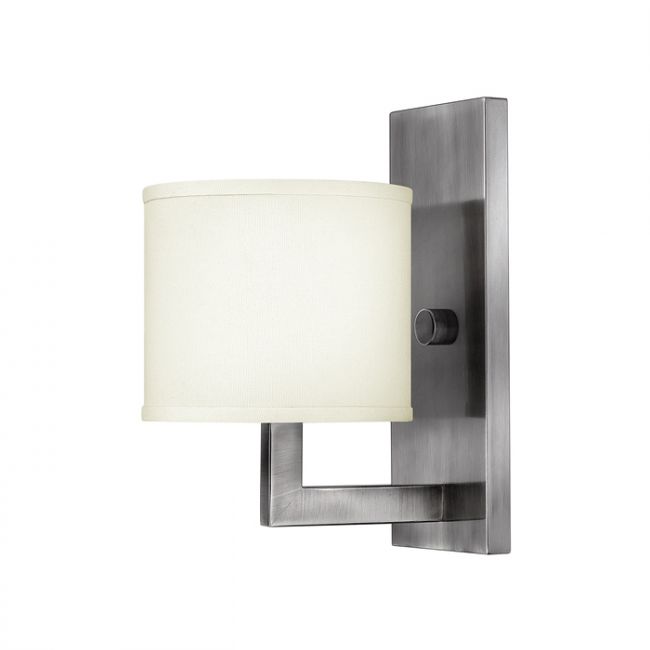 "Holmark House" Simplistic Contemporary Wall Light With Cream Shade "Holmark House" Simplistic Contemporary Wall Light With Cream Shade