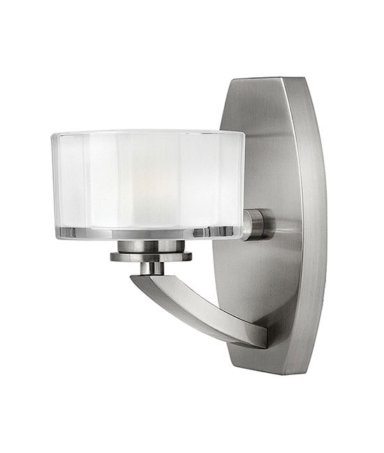 "Pentcombe" Simplistic Design Nickle Wall Light "Pentcombe" Simplistic Design Nickle Wall Light