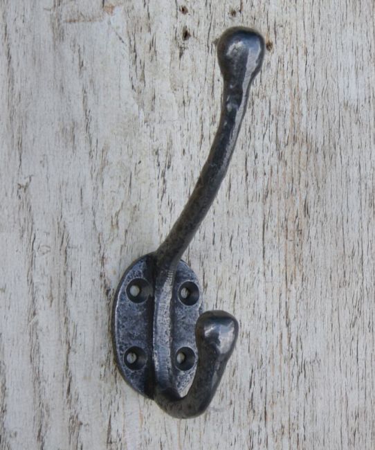 Traditional Coat Hook Created From Iron