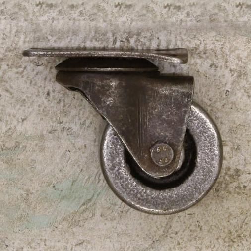 Swivel Castor Wheel in a Solid Cast Iron Swivel Castor Wheel in a Solid Cast Iron