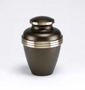 St Luke Cremation Urn - Bronze