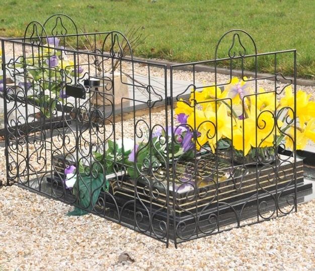 "St Benedict" Grave Surround "St Benedict" Grave Surround