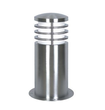 Stainless Steel Low Level Bollard Light 24cm