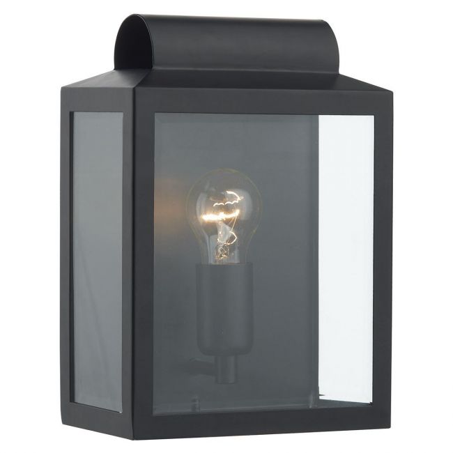 "Stonehurst" Wall Light in a Black Finish "Stonehurst" Wall Light in a Black Finish