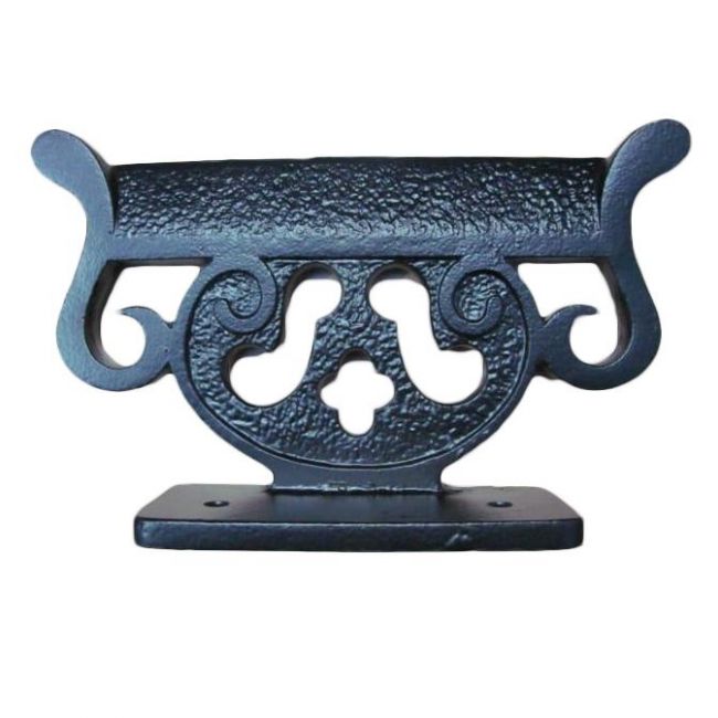 "Suffolk" Cast Iron Boot Scraper Finished in Black "Suffolk" Cast Iron Boot Scraper Finished in Black