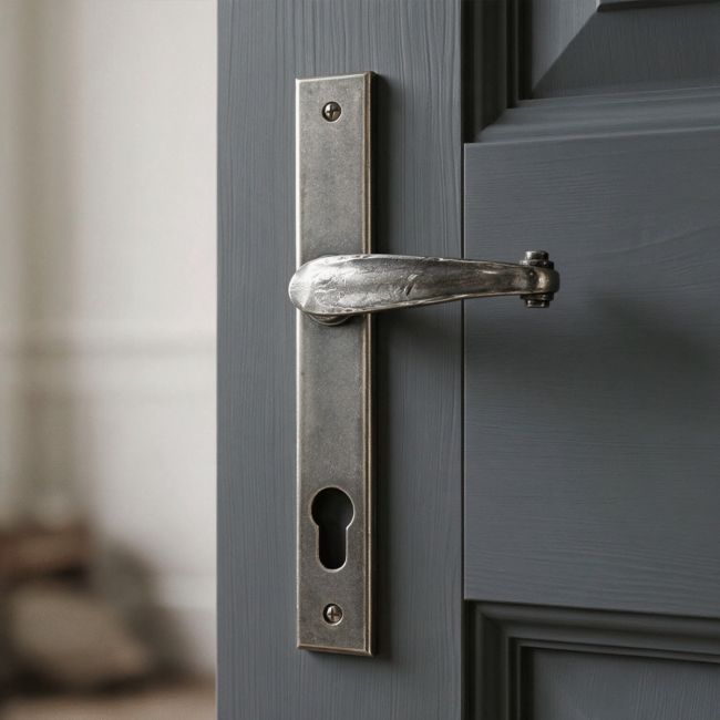 Pewter "Farmhouse Style Door Handles