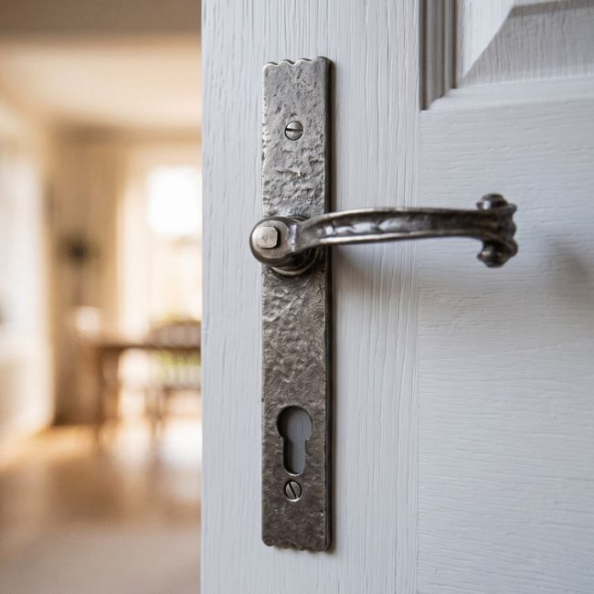 "Farrington" Cast Iron Lever Handle