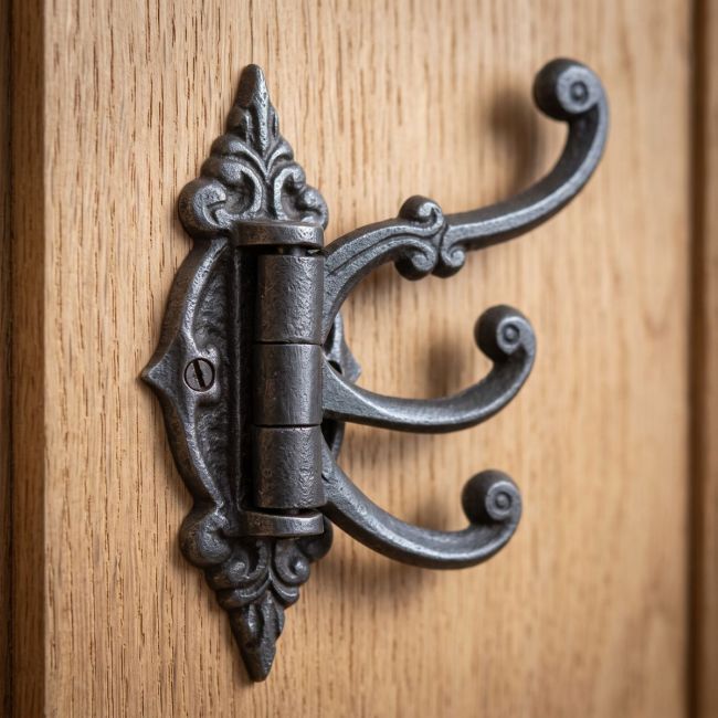 The Kensington Swivel Triple Arm Coat Hook